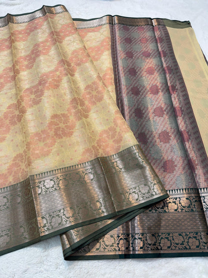 Multiple Tissue Silk Premium Banarasi Saree