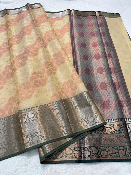 Multiple Tissue Silk Premium Banarasi Saree