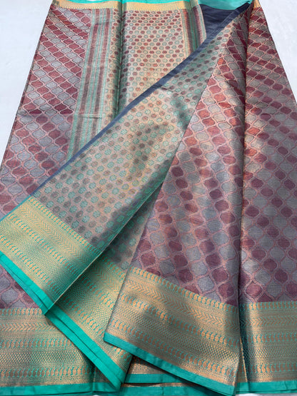 Multiple Tissue Silk Premium Banarasi Saree