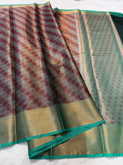 Multiple Tissue Silk Premium Banarasi Saree