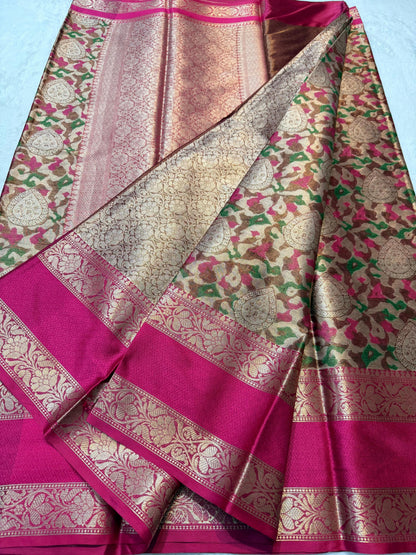 Tissue Silk Premium Banarasi Saree