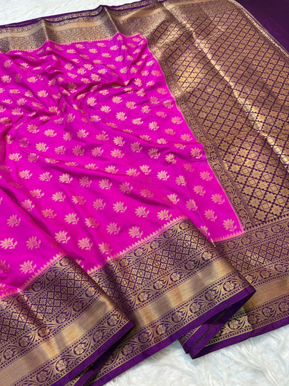 Dupion Silk Premium Banarasi Saree