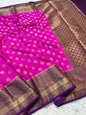 Dupion Silk Premium Banarasi Saree