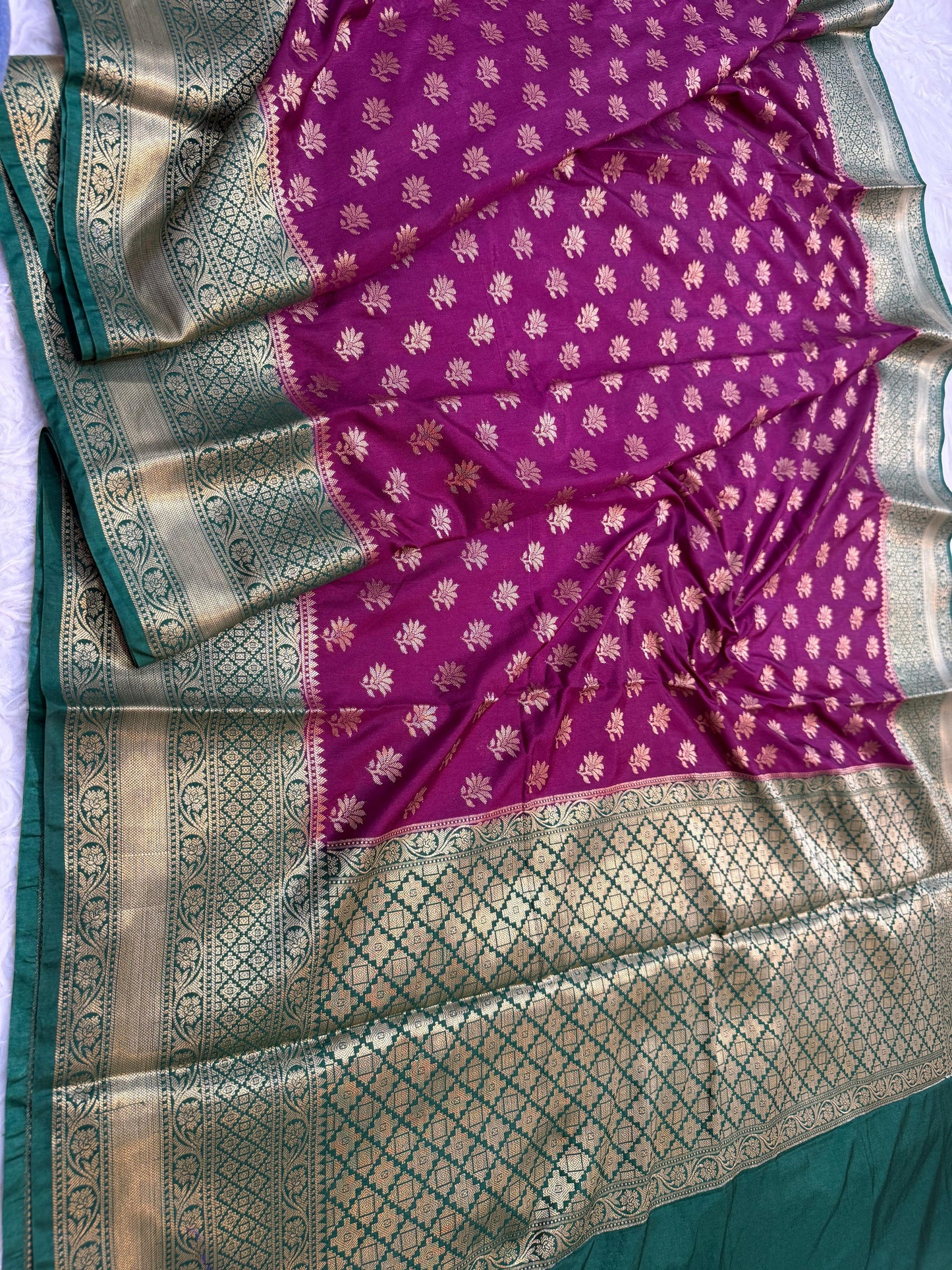 Dupion Silk Premium Banarasi Saree