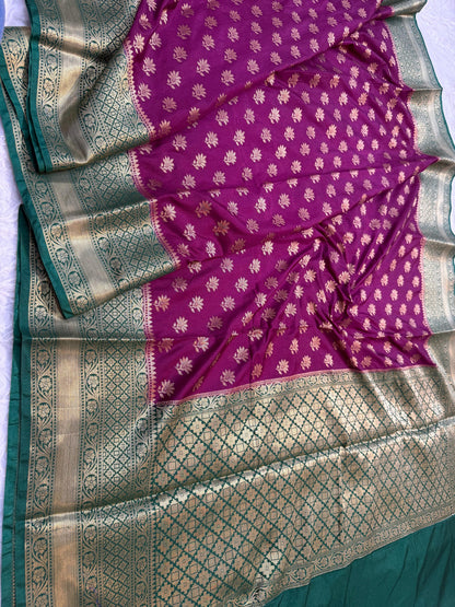 Dupion Silk Premium Banarasi Saree