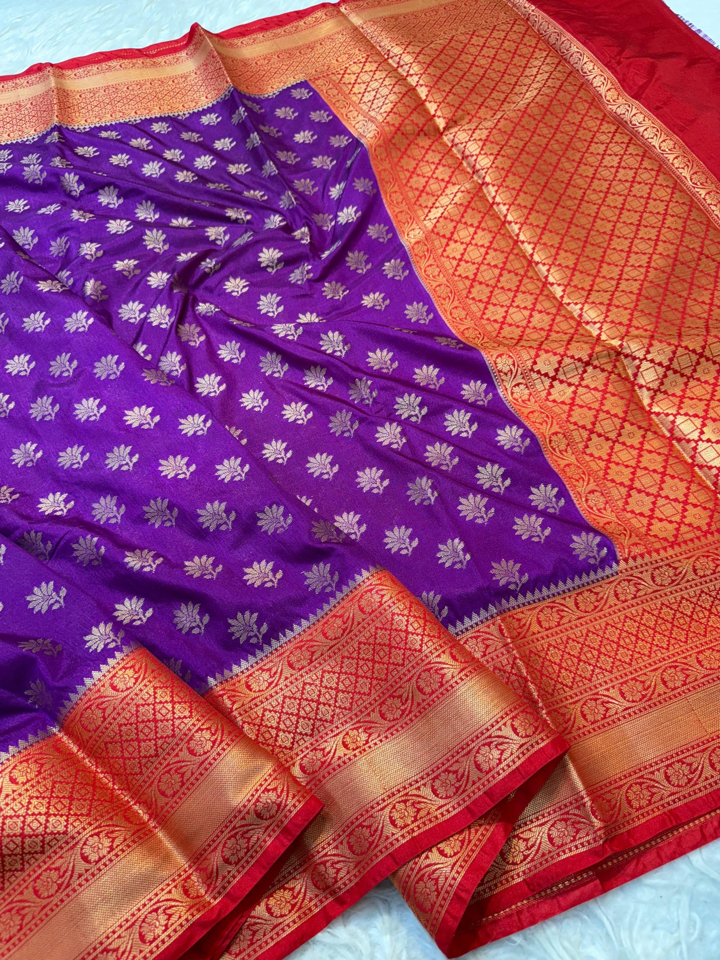 Dupion Silk Premium Banarasi Saree
