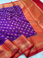Dupion Silk Premium Banarasi Saree