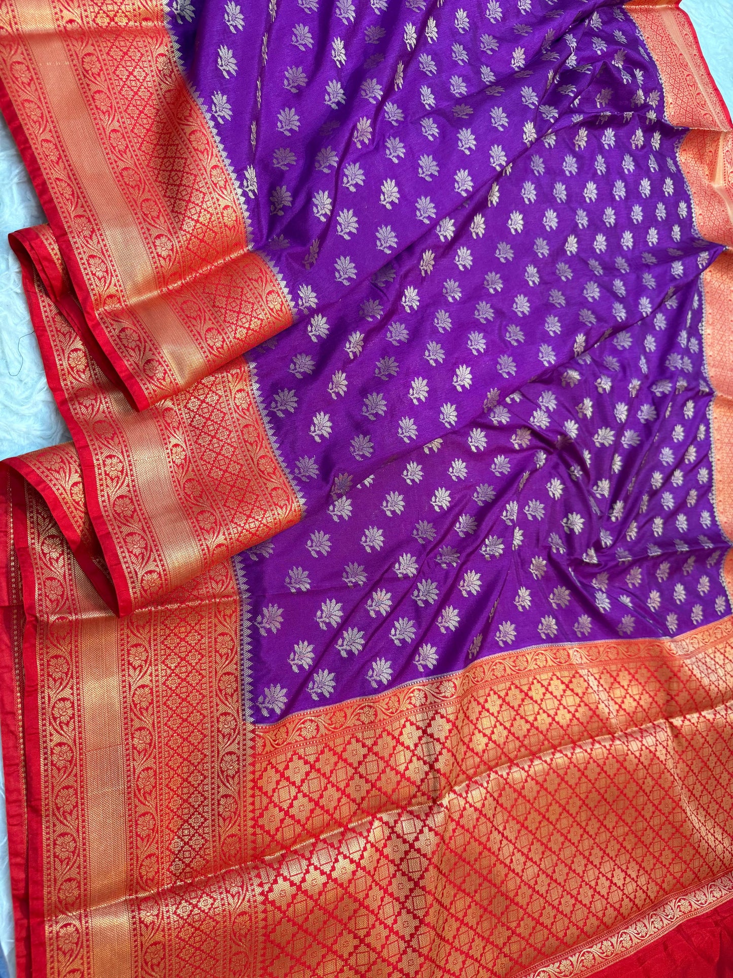 Dupion Silk Premium Banarasi Saree