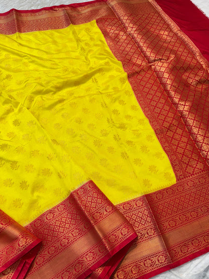 Dupion Silk Premium Banarasi Saree