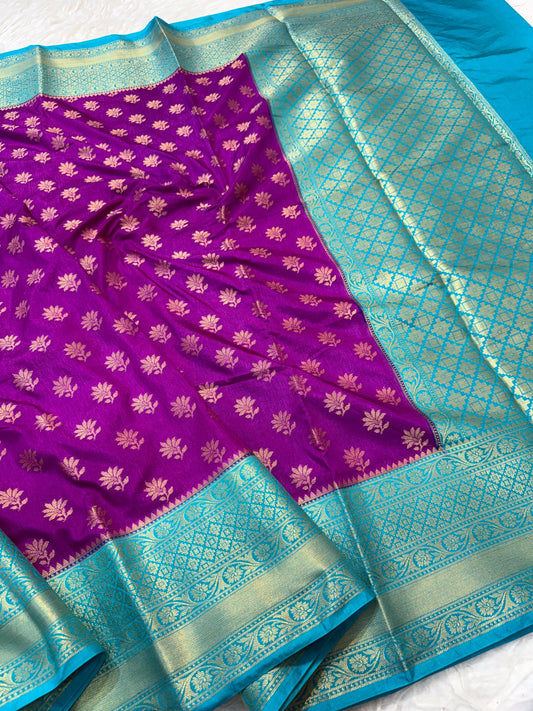 Dupion Silk Premium Banarasi Saree