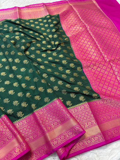 Dupion Silk Premium Banarasi Saree