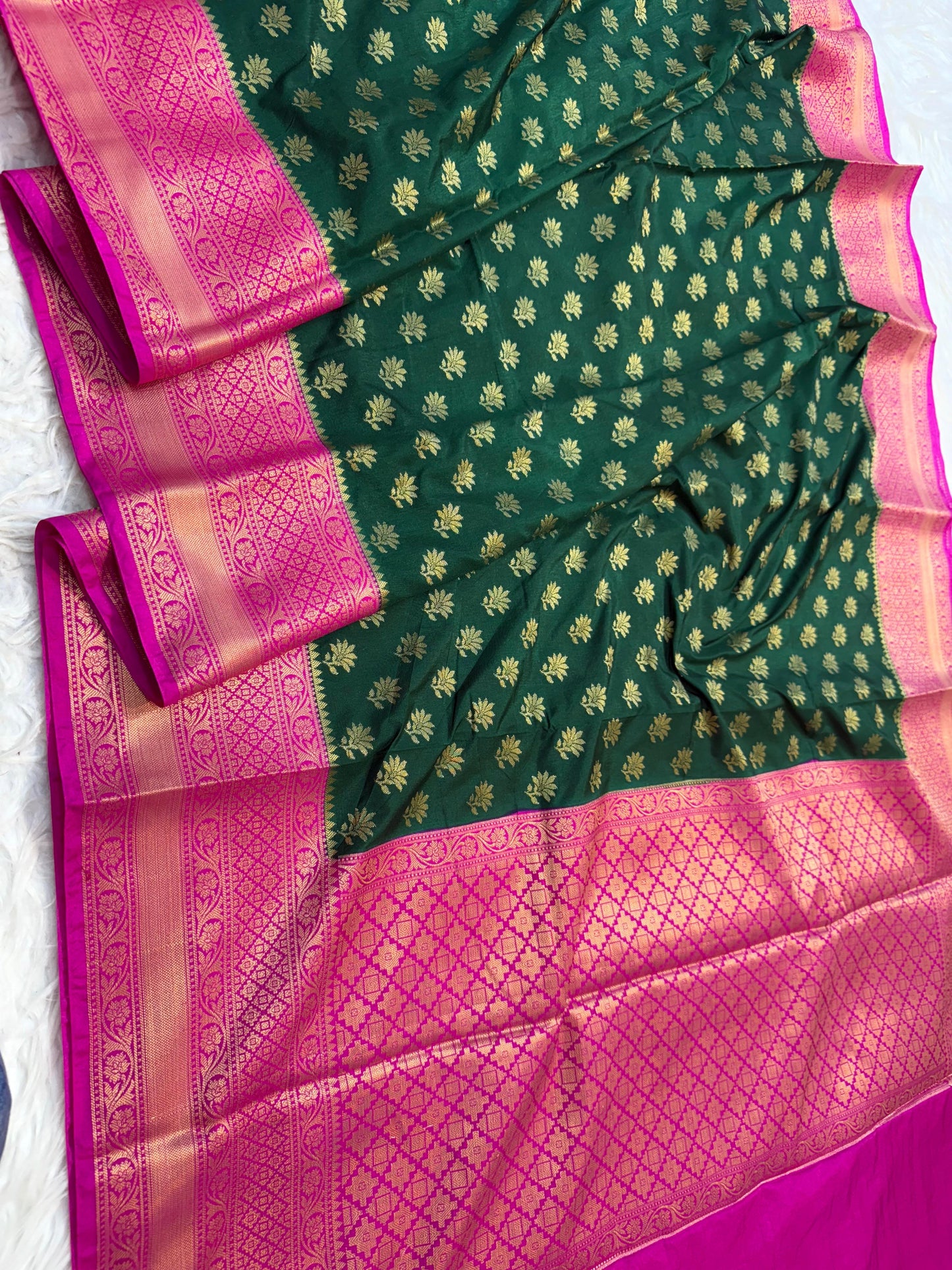 Dupion Silk Premium Banarasi Saree