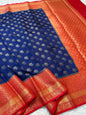 Dupion Silk Premium Banarasi Saree