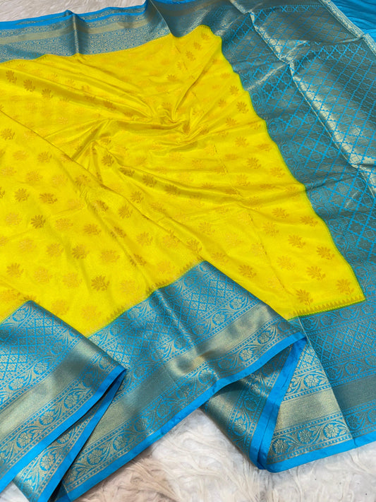 Dupion Silk Premium Banarasi Saree