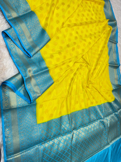 Dupion Silk Premium Banarasi Saree