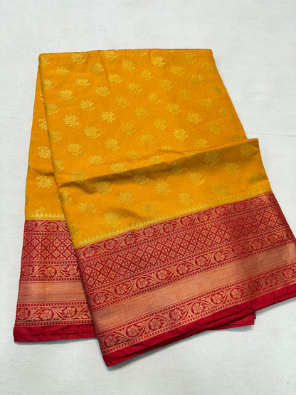 Dupion Silk Premium Banarasi Saree