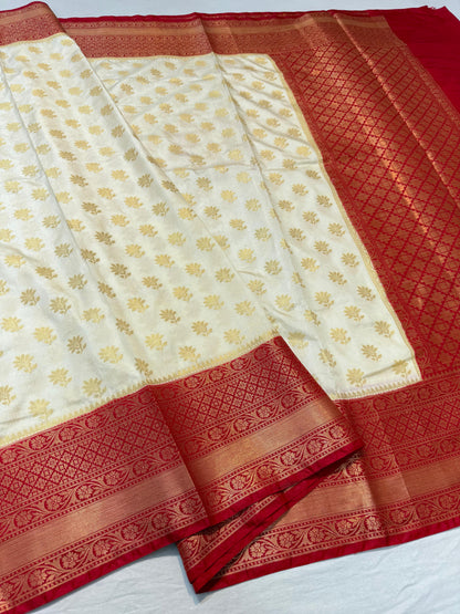 Dupion Silk Premium Banarasi Saree