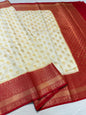 Dupion Silk Premium Banarasi Saree