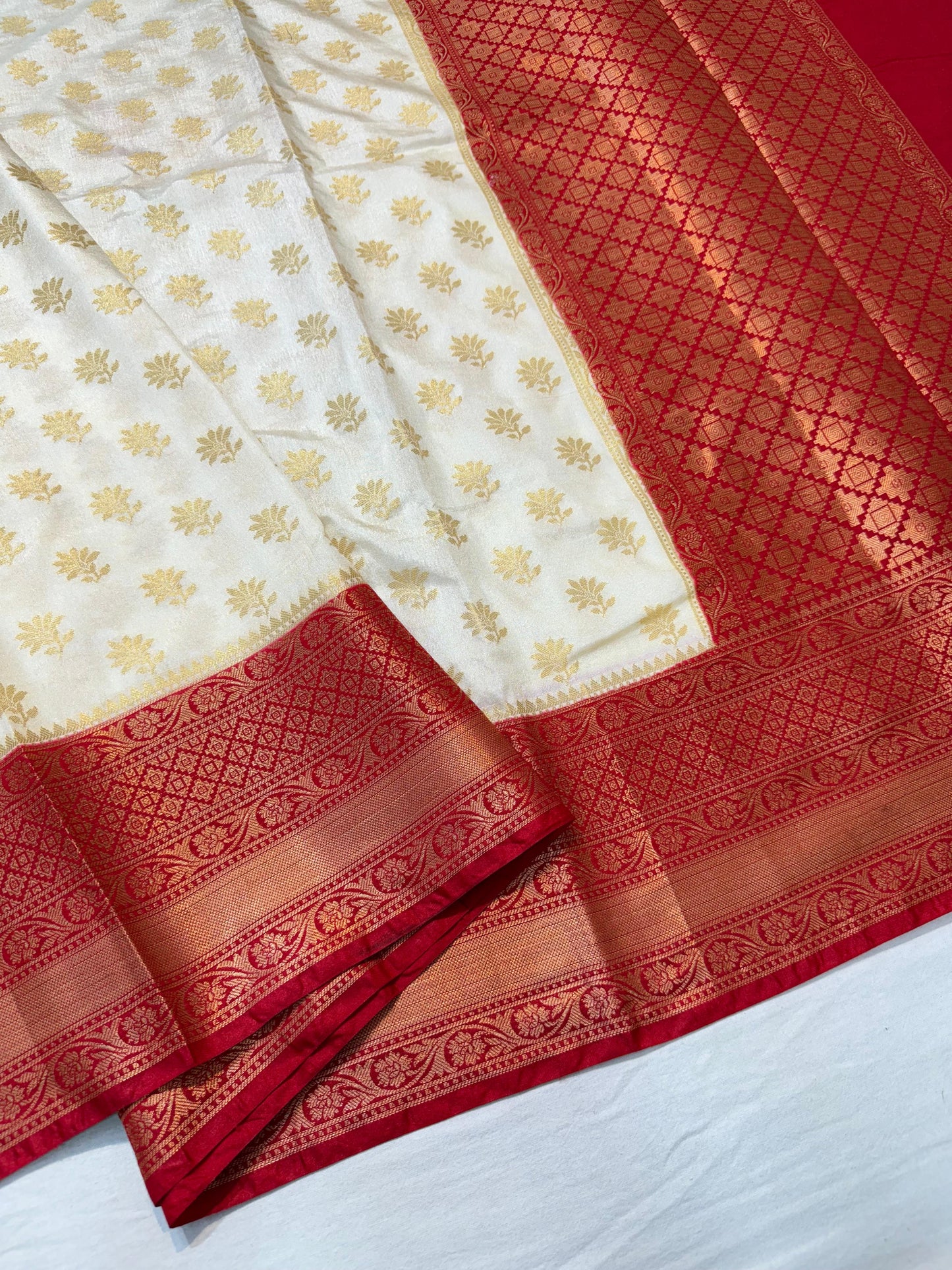 Dupion Silk Premium Banarasi Saree