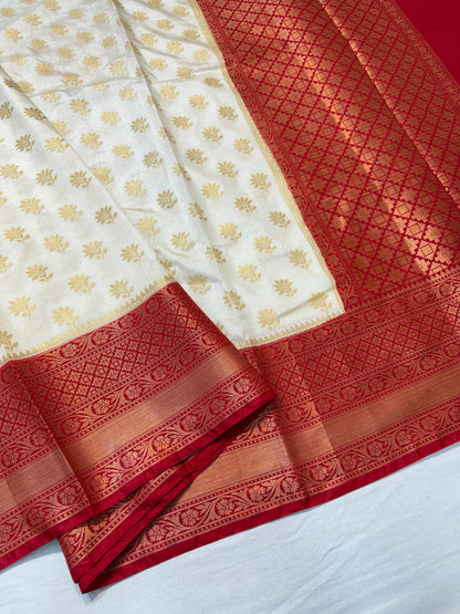Dupion Silk Premium Banarasi Saree