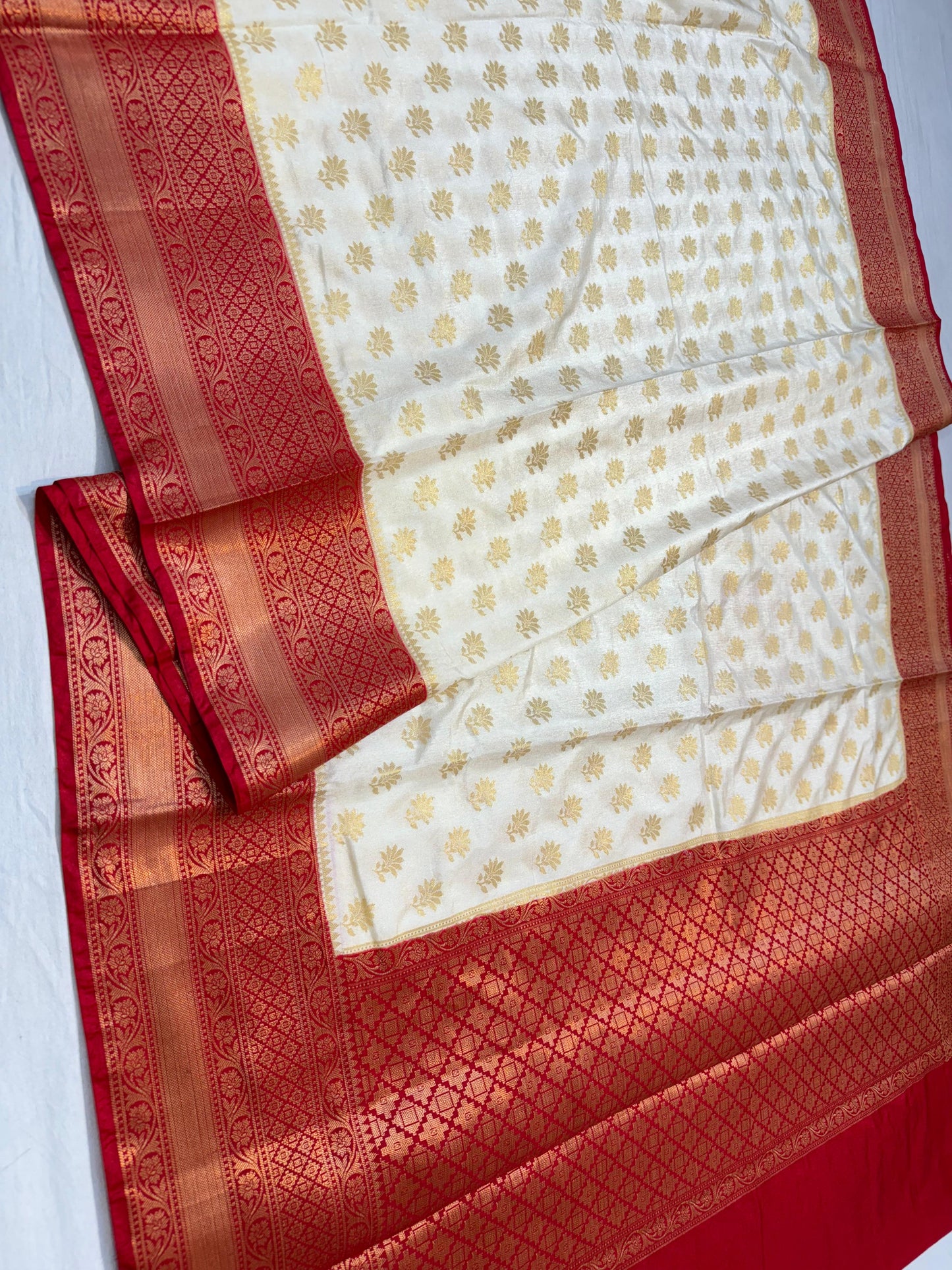 Dupion Silk Premium Banarasi Saree
