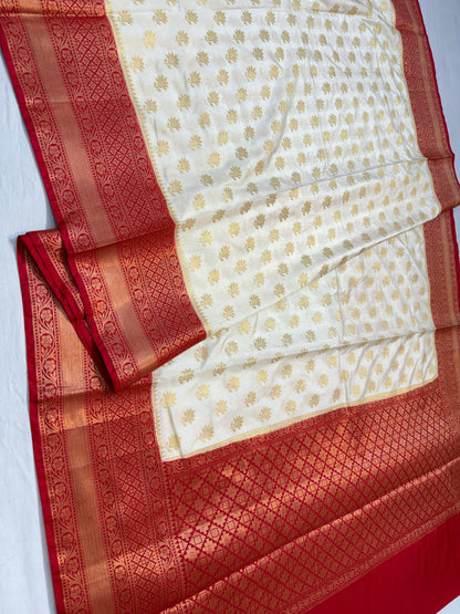 Dupion Silk Premium Banarasi Saree