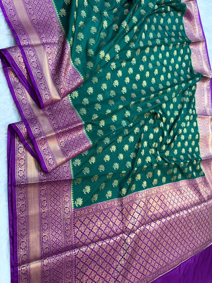 Dupion Silk Premium Banarasi Saree