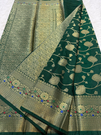 Dupion Silk Premium Banarasi Saree