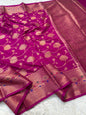 Dupion Silk Premium Banarasi Saree
