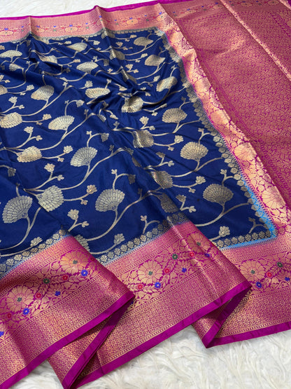 Dupion Silk Premium Banarasi Saree