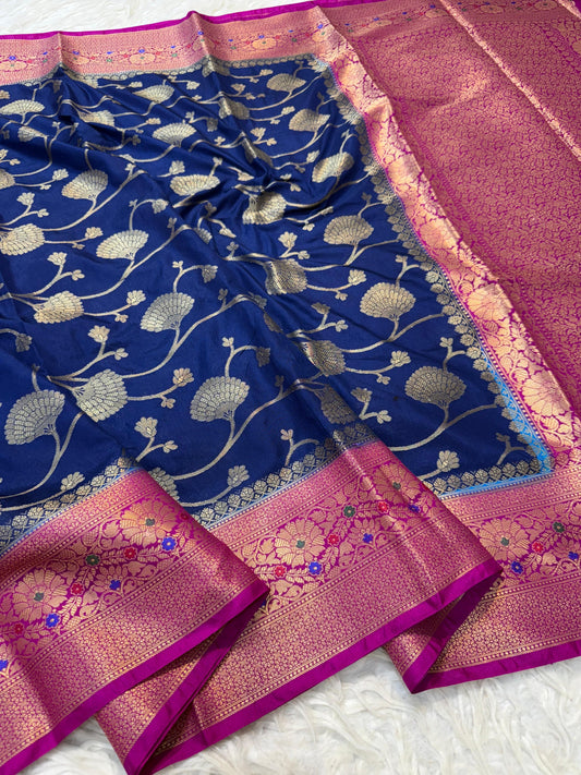 Dupion Silk Premium Banarasi Saree