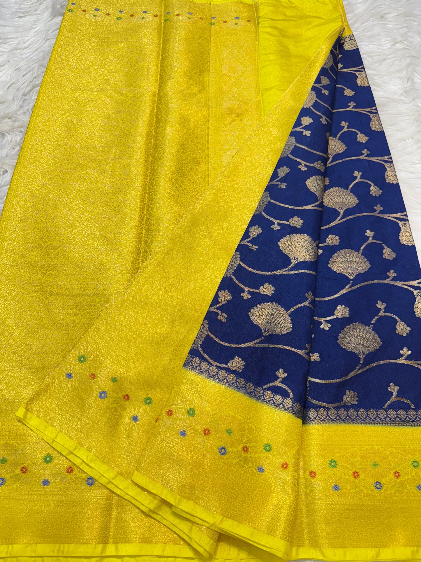 Dupion Silk Premium Banarasi Saree