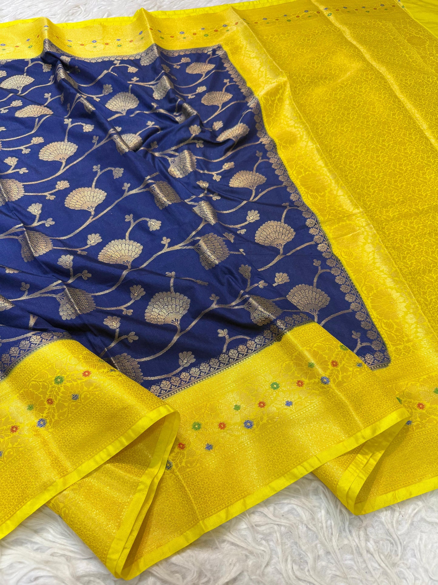 Dupion Silk Premium Banarasi Saree