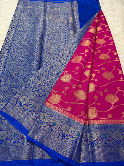 Dupion Silk Premium Banarasi Saree
