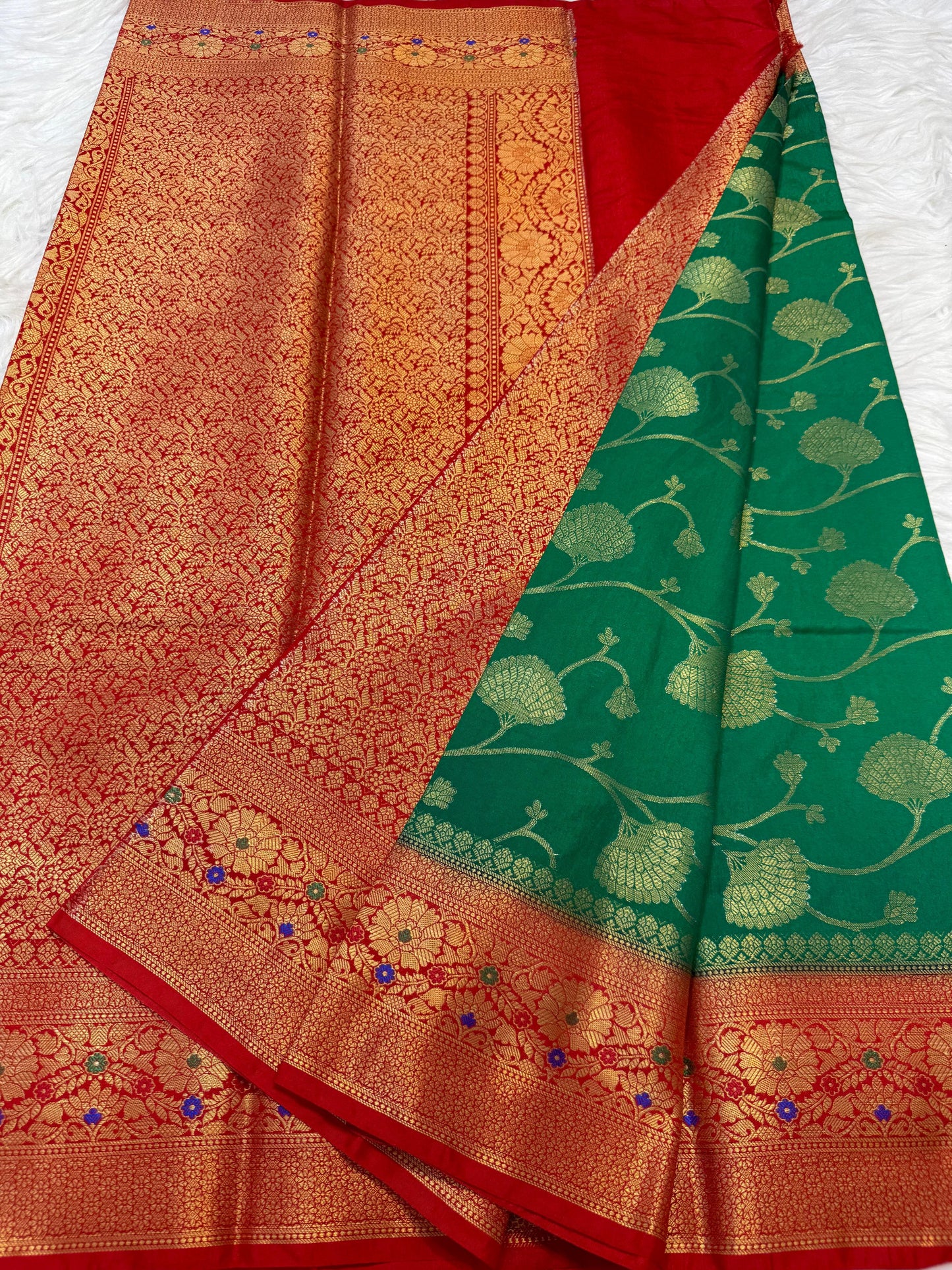 Dupion Silk Premium Banarasi Saree