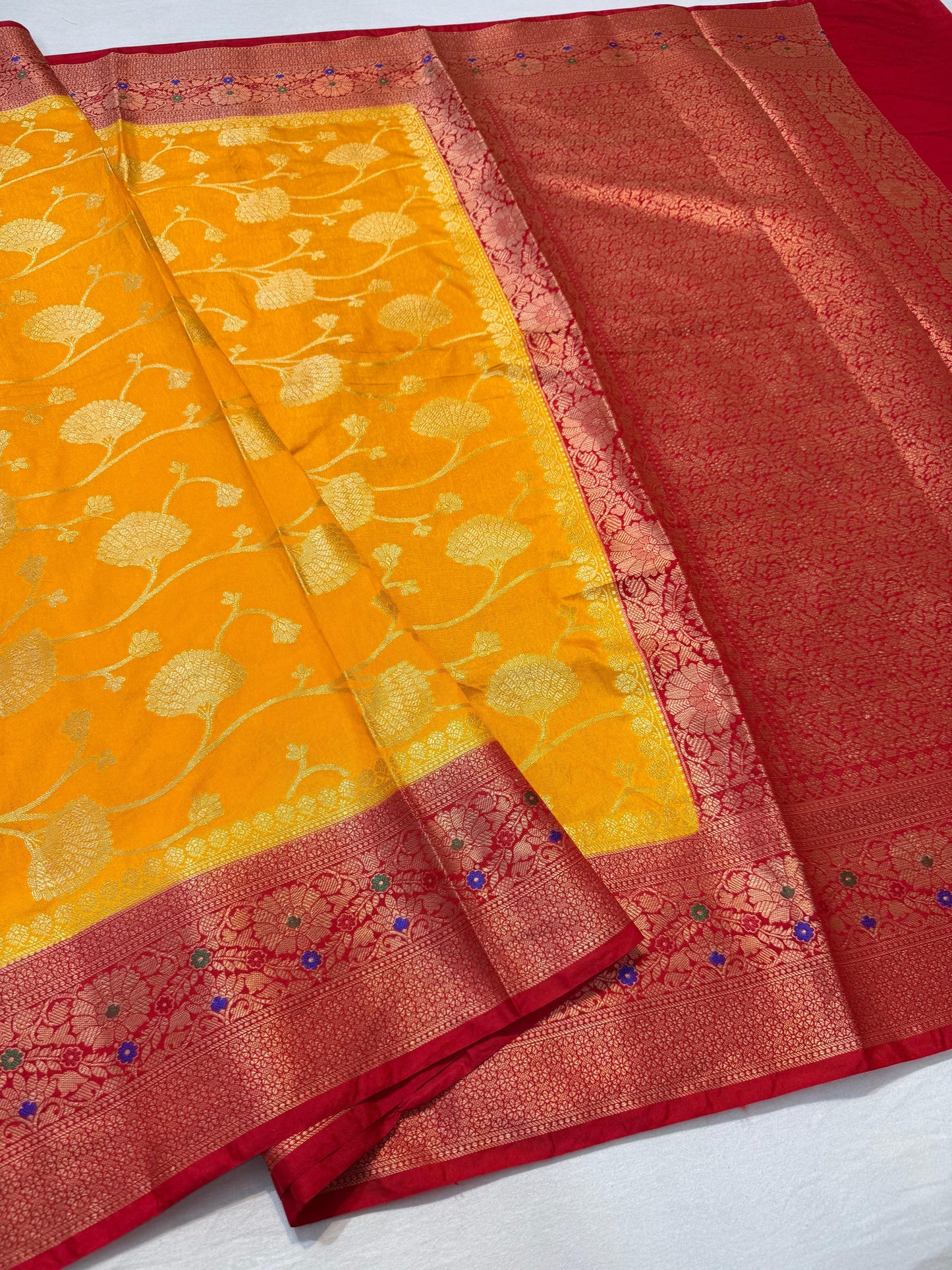 Dupion Silk Premium Banarasi Saree