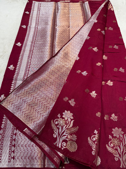 Maharani Raw Mango Premium Banarasi Saree