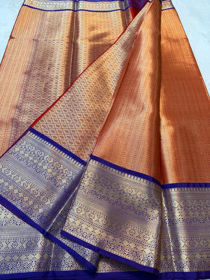 Semi Kanchi Silk Saree