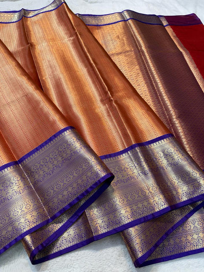Semi Kanchi Silk Saree