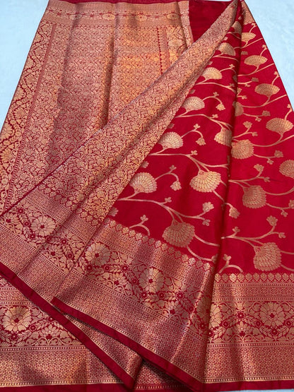 Dupion Silk Premium Banarasi Saree