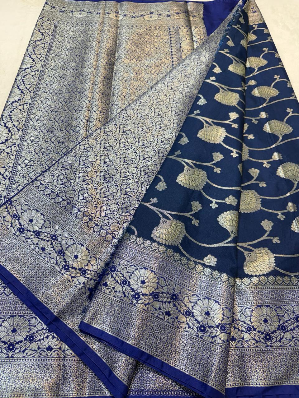 Dupion Silk Premium Banarasi Saree