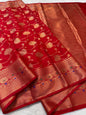 Dupion Silk Premium Banarasi Saree