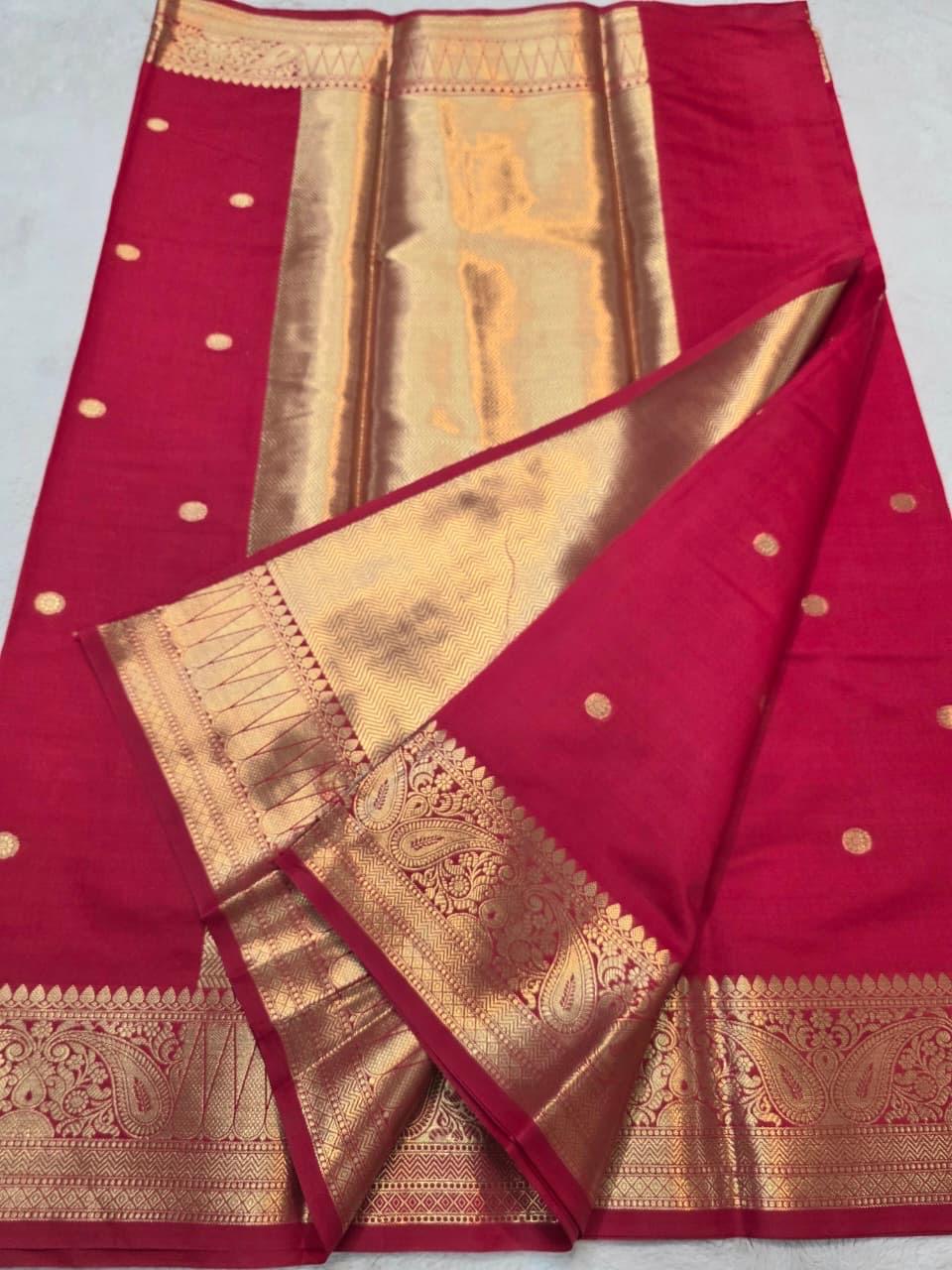 Rani Soft Silk Banarasi Saree