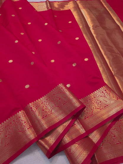 Rani Soft Silk Banarasi Saree