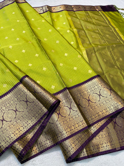 Green Soft Silk Premium Banarasi Saree