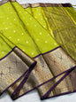 Green Soft Silk Premium Banarasi Saree