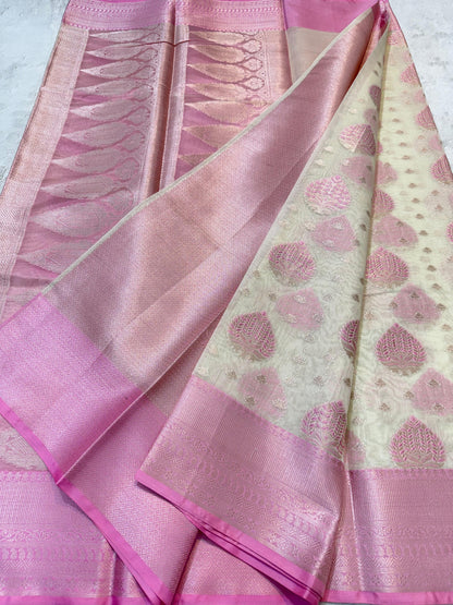 Cotton Silk Premium Banarasi Saree