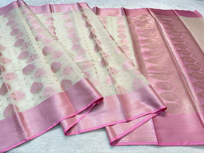 Cotton Silk Premium Banarasi Saree