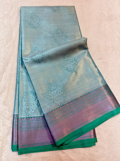 Kanchi Silk Zari Brocade Banarasi Saree