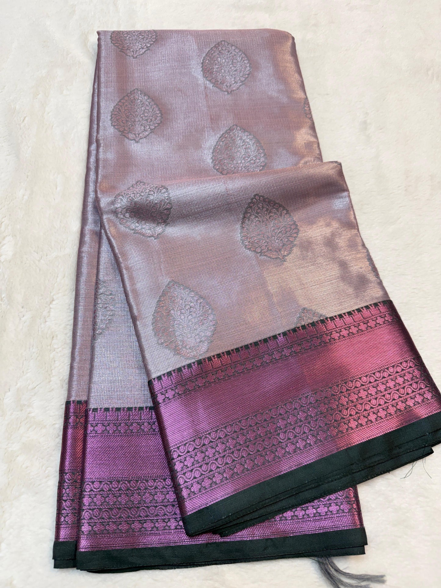 Kanchi Silk Zari Brocade Banarasi Saree